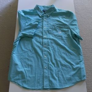 ♻️DONATED♻️Chaps Seafoam Button Down Oxford
